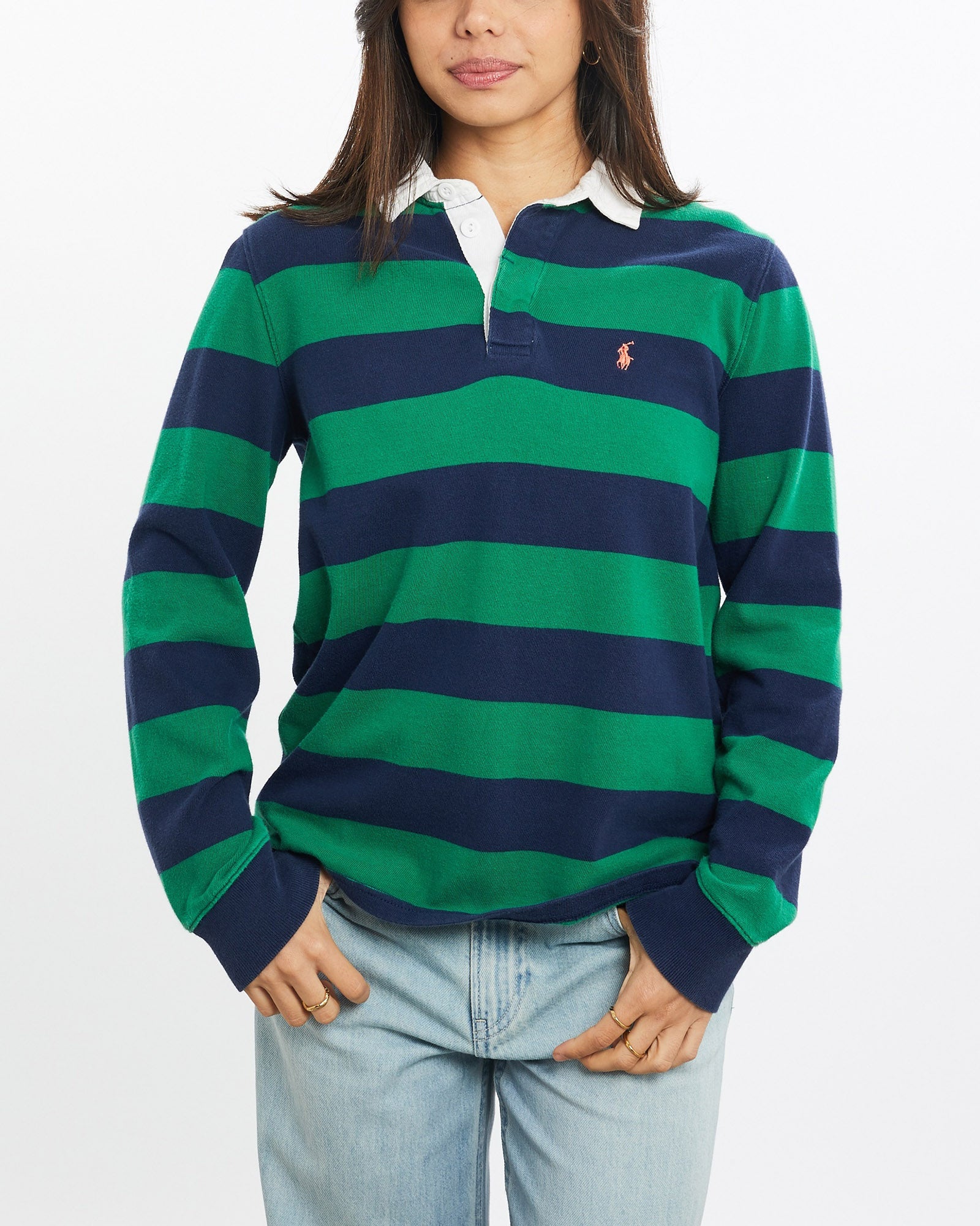 Vintage 90s Polo Ralph Lauren Rugby Shirt XXS - The Real Deal Vintage 90s Polo Ralph Lauren Rugby Shirt XXS - The Real Deal