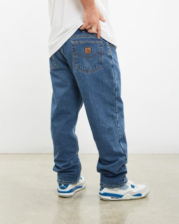 Vintage Carhartt 'Fleece Lined' Denim Jeans <br>36"
