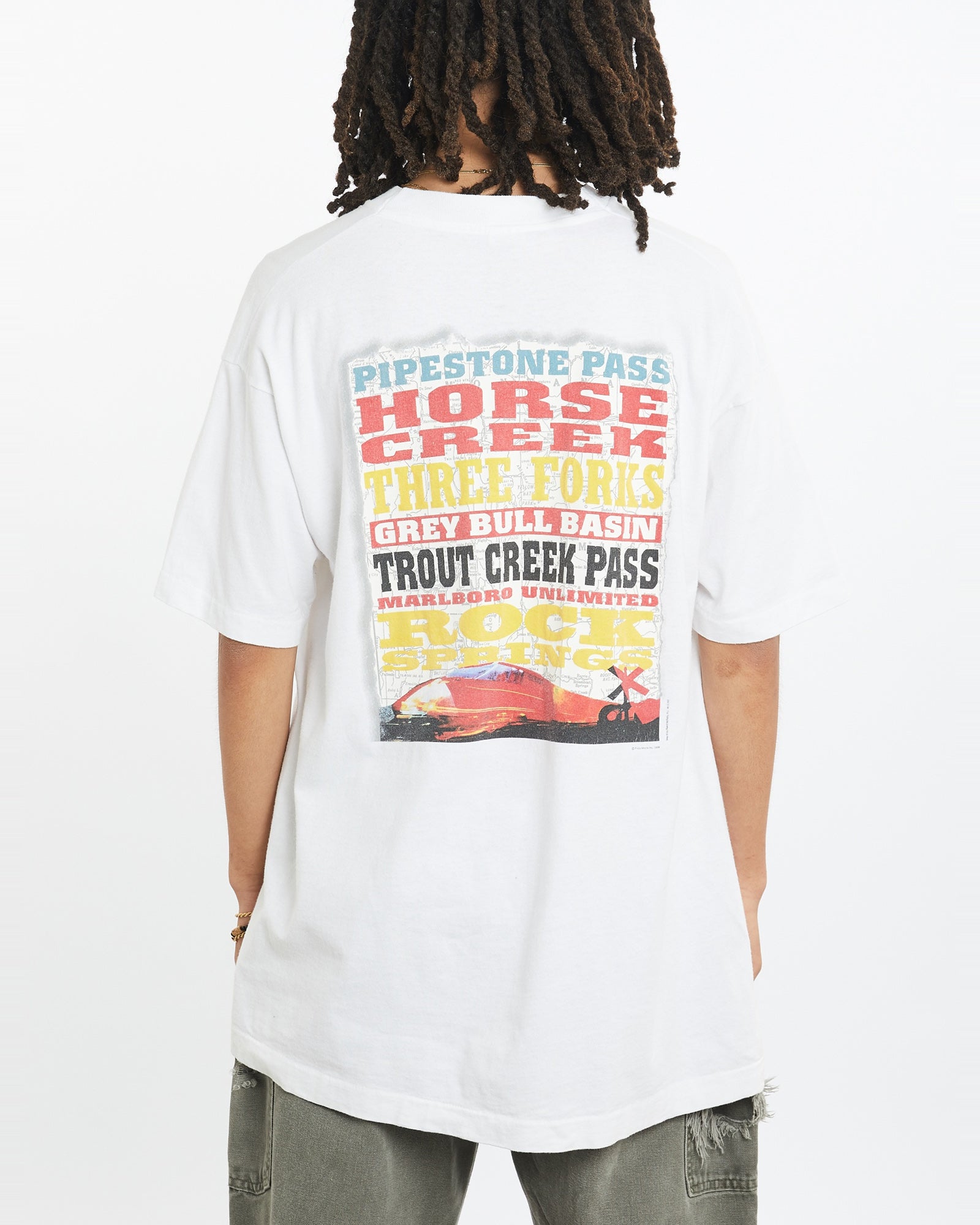 Vintage 90s Marlboro Cigarettes Tee XL