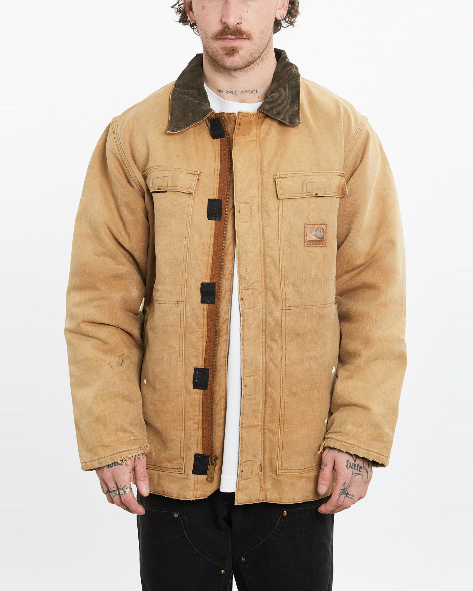 Vintage 90s Carhartt 'Arctic' Workwear Jacket L – The Real Deal Vintage 90s Carhartt 'Arctic' Workwear Jacket L – The Real Deal