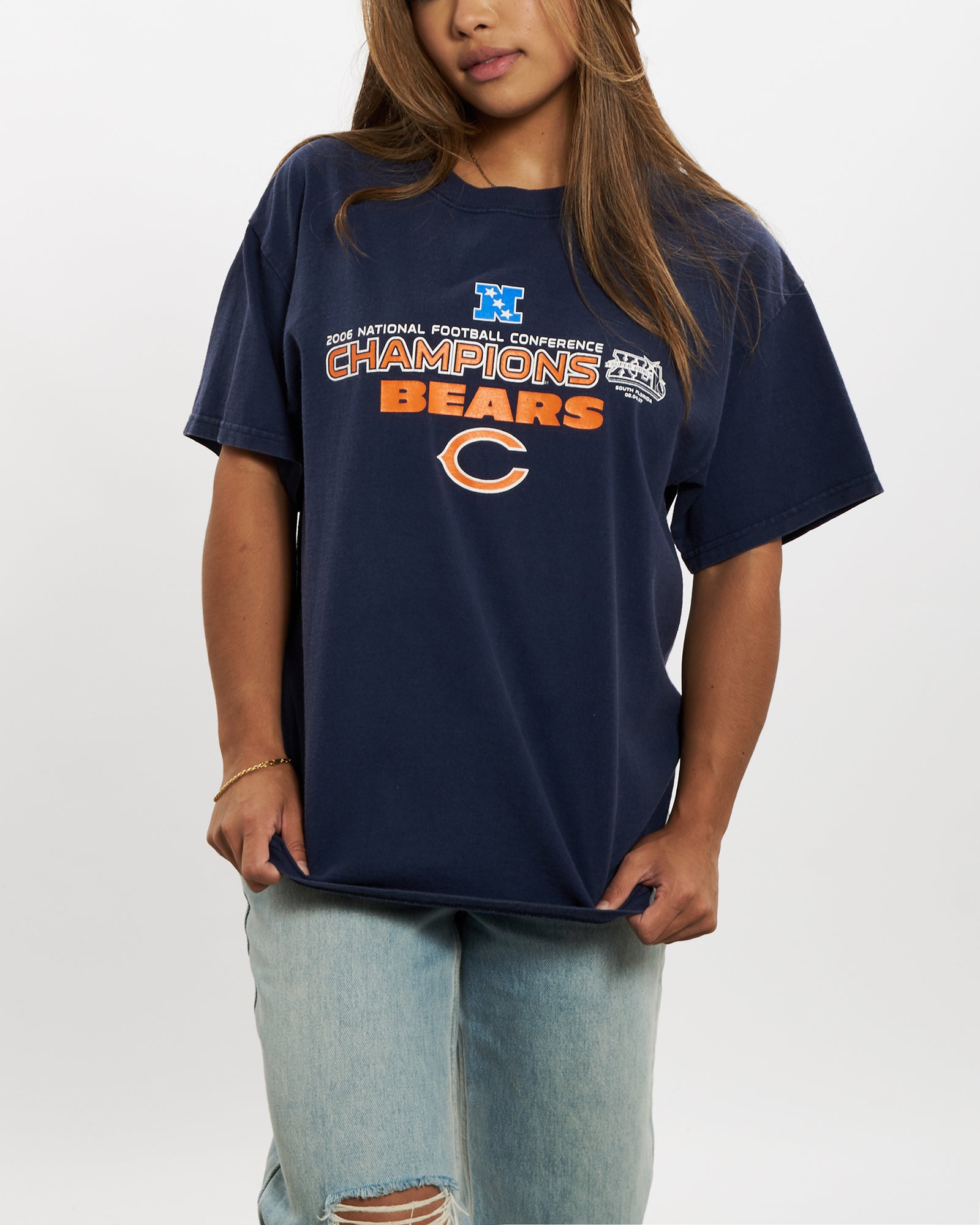 Vintage Bear Tee in Navy by The Normal Brand