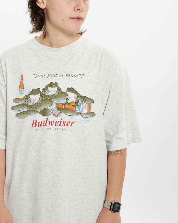 1995 Budweiser 'Your pad or mine?' Tee <br>S