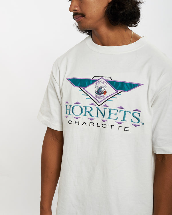 90s NBA Charlotte Hornets Tee <br>L