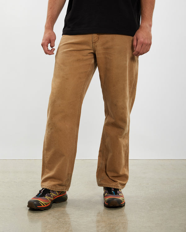 Vintage Carhartt 'Flannel Lined' Carpenter Pants <br>34"