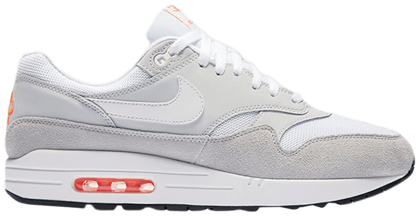 Nike air max 1 platinum orange Clearance