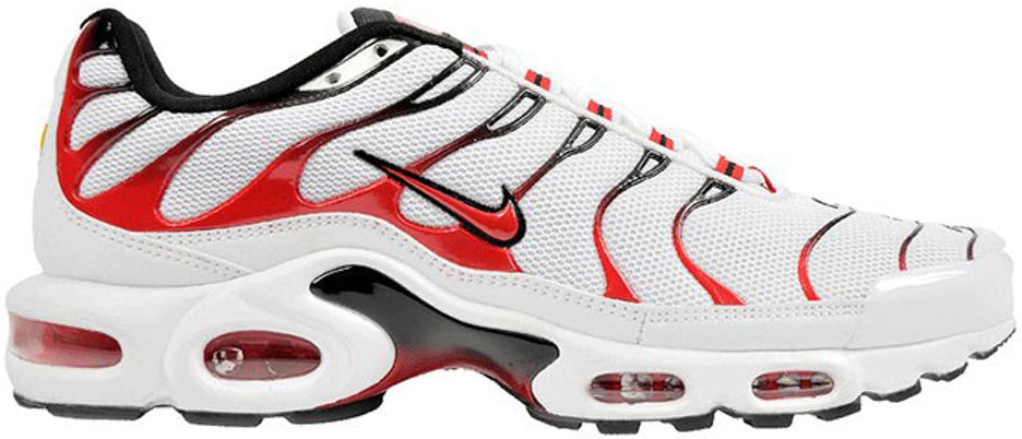 Nike air max plus red and white Clearance