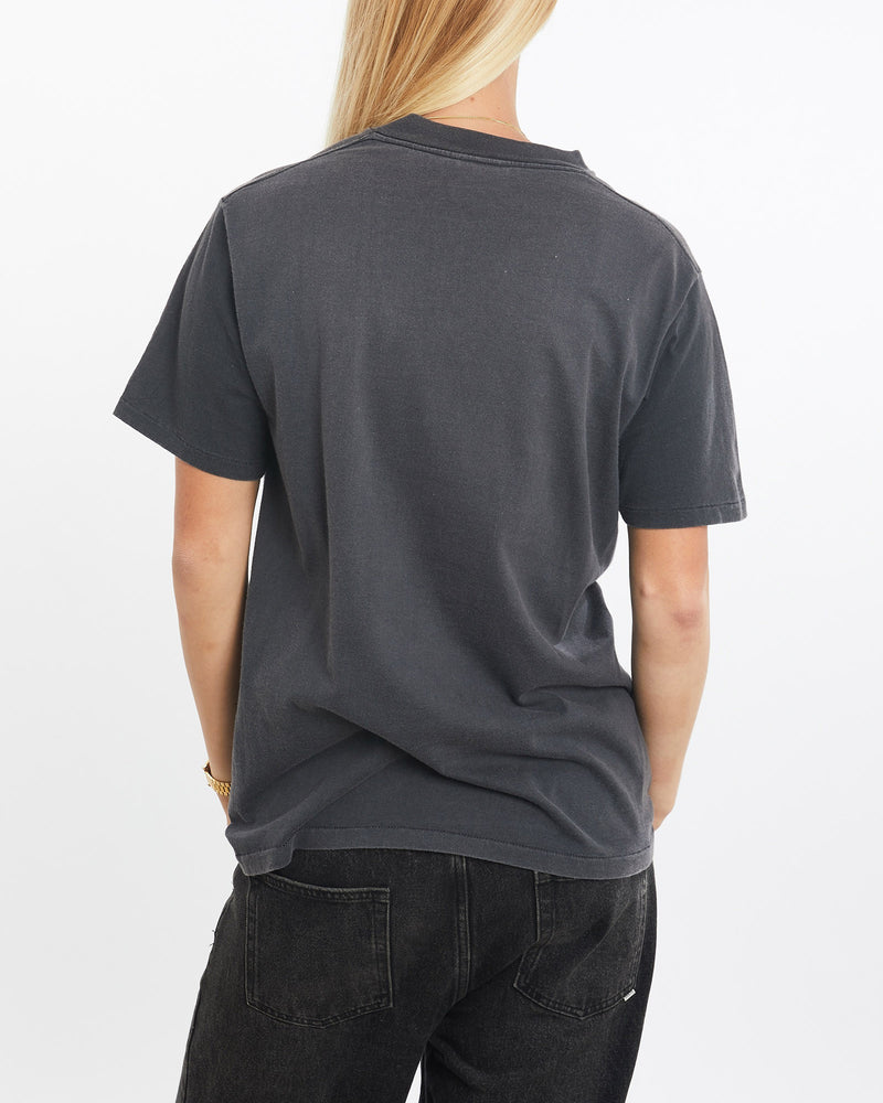 Vintage, 90s, NFL, Pittsburgh, Steelers, Tee, The Real Deal, size medium, colour Grey, newtown, sydney, australia, thrift store, opshop, preloved, secondhand, sustainable, retro, antique, 70s, 80s, 90s, 2000s, 00s, fashion, clothing, streetwear, trendy, garment, style, boutique, store, shop, archive, sale, cheap, best, top, T-Shirts