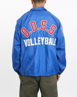 Vintage, 90s, O.D.S.S, Volleyball, Coaches, Jacket, The Real Deal, size large, colour Blue, newtown, sydney, australia, thrift store, opshop, preloved, secondhand, sustainable, retro, antique, 70s, 80s, 90s, 2000s, 00s, fashion, clothing, streetwear, trendy, garment, style, boutique, store, shop, archive, sale, cheap, best, top, Jackets