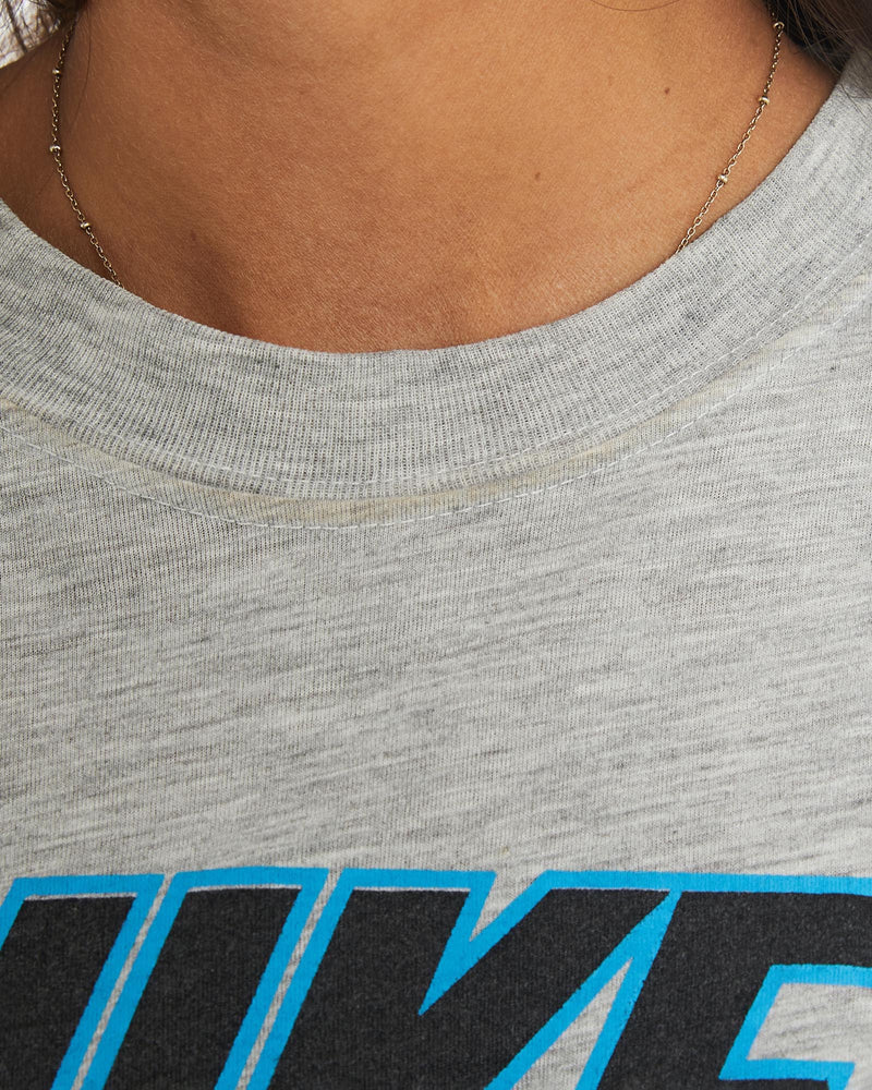 Vintage, 90s, Nike, Air, Tee, The Real Deal, size small, colour Grey, newtown, sydney, australia, thrift store, opshop, preloved, secondhand, sustainable, retro, antique, 70s, 80s, 90s, 2000s, 00s, fashion, clothing, streetwear, trendy, garment, style, boutique, store, shop, archive, sale, cheap, best, top, T-Shirts