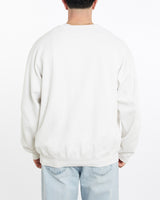 Vintage, 90s, Polo, Ralph, Lauren, Sweatshirt, The Real Deal, size double extra large, colour White, newtown, sydney, australia, thrift store, opshop, preloved, secondhand, sustainable, retro, antique, 70s, 80s, 90s, 2000s, 00s, fashion, clothing, streetwear, trendy, garment, style, boutique, store, shop, archive, sale, cheap, best, top, Sweats and hoodies