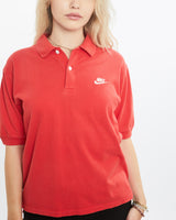 Vintage 90s Nike Polo Shirt <br>S , The Real Deal , newtown, sydney, australia, thrift store, opshop, preloved, secondhand, sustainable, retro, antique, 70s, 80s, 90s, 2000s, 00s, fashion, clothing, streetwear, trendy, garment, style, boutique, store, shop, archive, sale, cheap, best, top