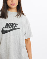 Vintage, 90s, Nike, Tee, The Real Deal, size extra small, colour Grey, newtown, sydney, australia, thrift store, opshop, preloved, secondhand, sustainable, retro, antique, 70s, 80s, 90s, 2000s, 00s, fashion, clothing, streetwear, trendy, garment, style, boutique, store, shop, archive, sale, cheap, best, top, T-Shirts