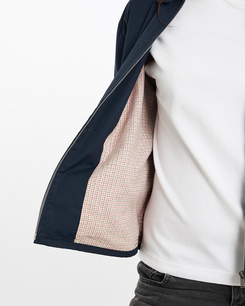 Vintage, 90s, Polo, Ralph, Lauren, Harrington, Jacket, The Real Deal, size medium, colour Navy, newtown, sydney, australia, thrift store, opshop, preloved, secondhand, sustainable, retro, antique, 70s, 80s, 90s, 2000s, 00s, fashion, clothing, streetwear, trendy, garment, style, boutique, store, shop, archive, sale, cheap, best, top, Jackets