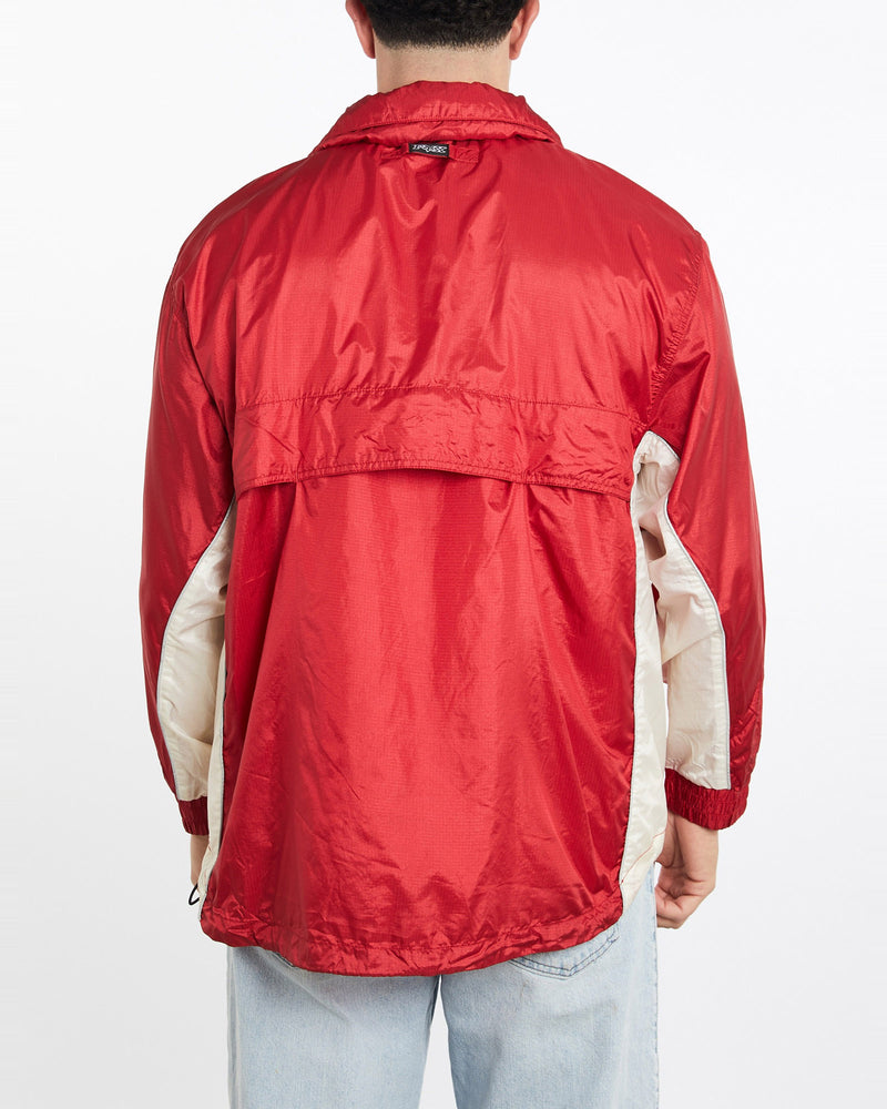 Vintage, Fox, Racing, Windbreaker, Jacket, The Real Deal, size double extra large, colour Multicolour, newtown, sydney, australia, thrift store, opshop, preloved, secondhand, sustainable, retro, antique, 70s, 80s, 90s, 2000s, 00s, fashion, clothing, streetwear, trendy, garment, style, boutique, store, shop, archive, sale, cheap, best, top, Jackets