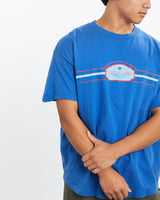 Vintage, Harley, Davidson, Tee, The Real Deal, size large, colour Blue, newtown, sydney, australia, thrift store, opshop, preloved, secondhand, sustainable, retro, antique, 70s, 80s, 90s, 2000s, 00s, fashion, clothing, streetwear, trendy, garment, style, boutique, store, shop, archive, sale, cheap, best, top, T-Shirts