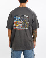 Vintage, Harley, Davidson, Tee, The Real Deal, size extra large, colour Grey, newtown, sydney, australia, thrift store, opshop, preloved, secondhand, sustainable, retro, antique, 70s, 80s, 90s, 2000s, 00s, fashion, clothing, streetwear, trendy, garment, style, boutique, store, shop, archive, sale, cheap, best, top, T-Shirts