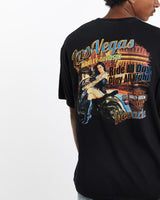 Harley, Davidson, Tee, The Real Deal, size large, colour Black, newtown, sydney, australia, thrift store, opshop, preloved, secondhand, sustainable, retro, antique, 70s, 80s, 90s, 2000s, 00s, fashion, clothing, streetwear, trendy, garment, style, boutique, store, shop, archive, sale, cheap, best, top, T-Shirts