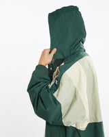 Vintage, 90s, Champion, Windbreaker, Jacket, The Real Deal, size large, colour Green, newtown, sydney, australia, thrift store, opshop, preloved, secondhand, sustainable, retro, antique, 70s, 80s, 90s, 2000s, 00s, fashion, clothing, streetwear, trendy, garment, style, boutique, store, shop, archive, sale, cheap, best, top, Jackets