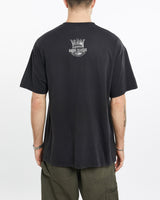 Vintage, NCAA, Bayou, Classic, Jaguars, vs, Tigers, Football, Tee, The Real Deal, size extra large, colour Black, newtown, sydney, australia, thrift store, opshop, preloved, secondhand, sustainable, retro, antique, 70s, 80s, 90s, 2000s, 00s, fashion, clothing, streetwear, trendy, garment, style, boutique, store, shop, archive, sale, cheap, best, top, T-Shirts