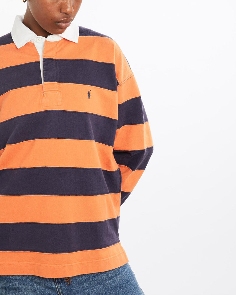 Vintage, 90s, Polo, Ralph, Lauren, Rugby, Shirt, The Real Deal, size medium, colour Multicolour, newtown, sydney, australia, thrift store, opshop, preloved, secondhand, sustainable, retro, antique, 70s, 80s, 90s, 2000s, 00s, fashion, clothing, streetwear, trendy, garment, style, boutique, store, shop, archive, sale, cheap, best, top, Shirts