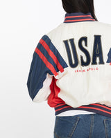 Vintage, 90s, Nike, USA, Track, Jacket, The Real Deal, size medium, colour Multicolour, newtown, sydney, australia, thrift store, opshop, preloved, secondhand, sustainable, retro, antique, 70s, 80s, 90s, 2000s, 00s, fashion, clothing, streetwear, trendy, garment, style, boutique, store, shop, archive, sale, cheap, best, top, Jackets