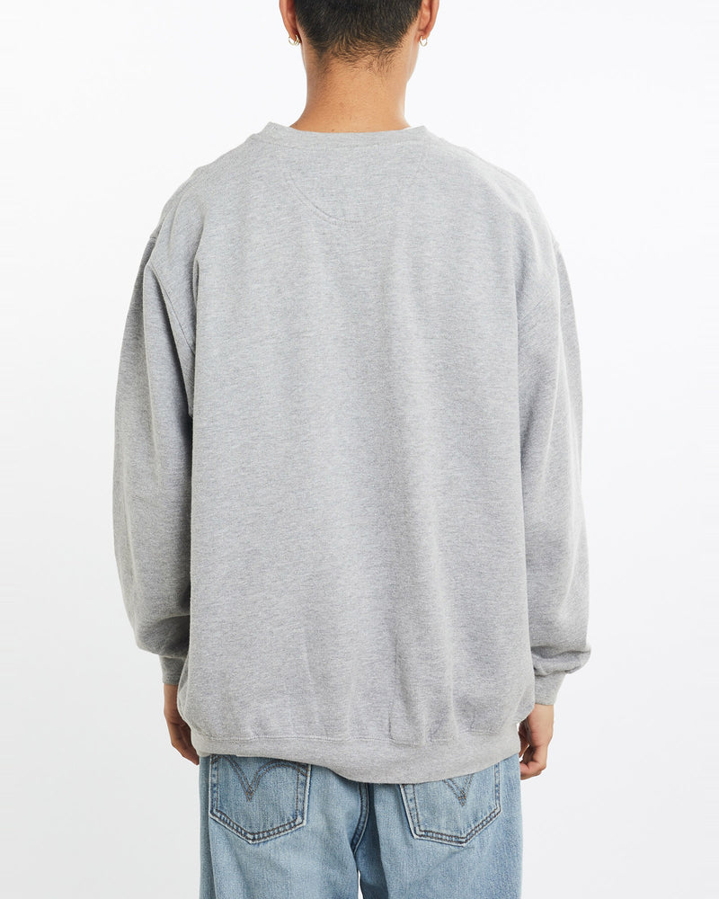 Vintage, NFL, San, Diego, Chargers, Sweatshirt, The Real Deal, size extra large, colour Grey, newtown, sydney, australia, thrift store, opshop, preloved, secondhand, sustainable, retro, antique, 70s, 80s, 90s, 2000s, 00s, fashion, clothing, streetwear, trendy, garment, style, boutique, store, shop, archive, sale, cheap, best, top, Sweats and hoodies