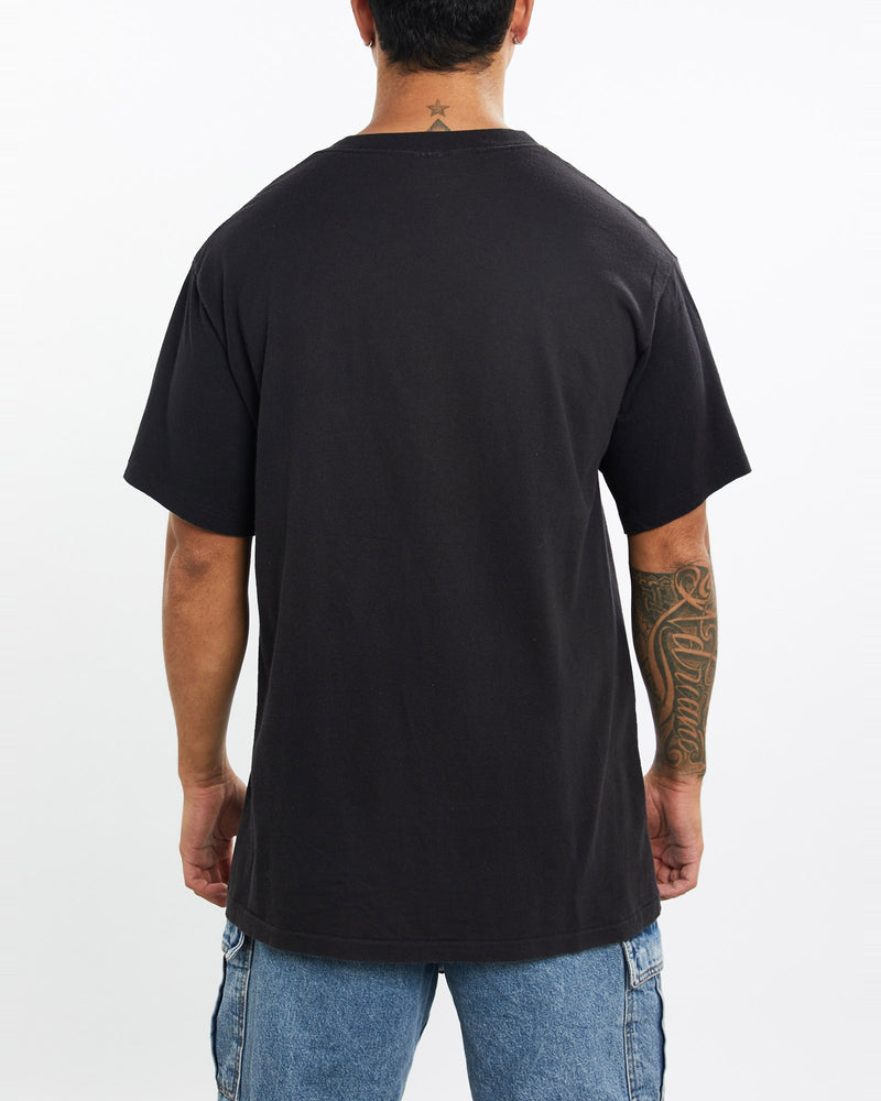 Vintage, 90s, NBA, Chicago, Bulls, Tee, The Real Deal, size extra large, colour Black, newtown, sydney, australia, thrift store, opshop, preloved, secondhand, sustainable, retro, antique, 70s, 80s, 90s, 2000s, 00s, fashion, clothing, streetwear, trendy, garment, style, boutique, store, shop, archive, sale, cheap, best, top, T-Shirts