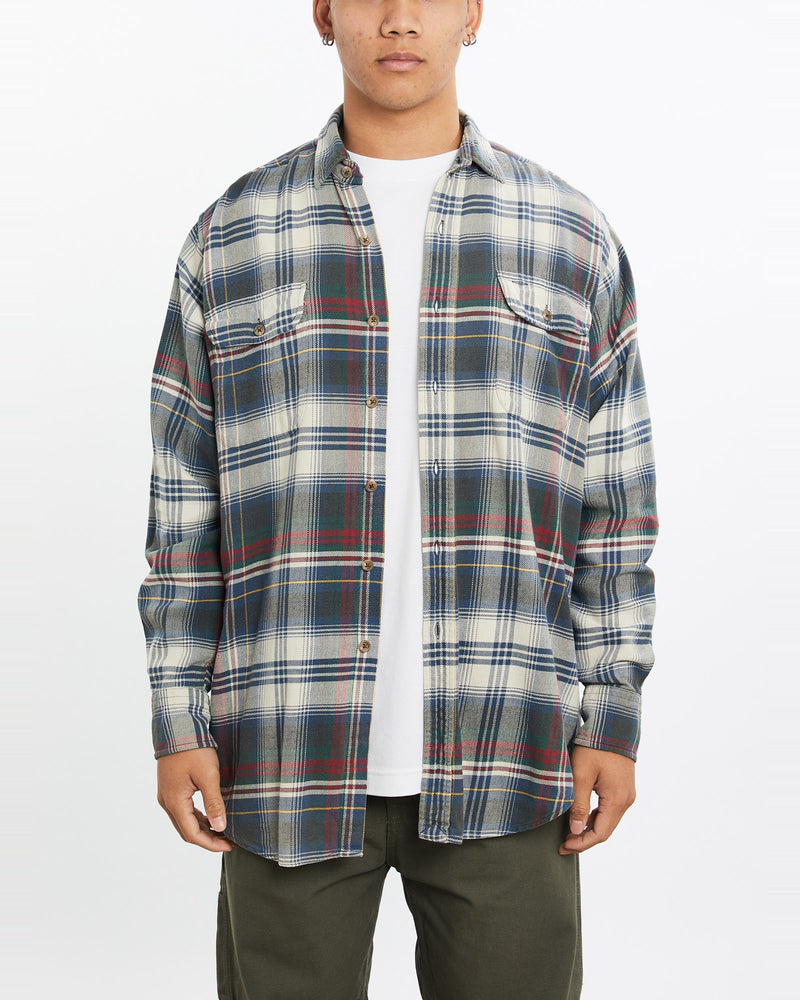 Vintage, 90s, Polo, Ralph, Lauren, Flannelette, Button, Up, Shirt, The Real Deal, size large, colour Multicolour, newtown, sydney, australia, thrift store, opshop, preloved, secondhand, sustainable, retro, antique, 70s, 80s, 90s, 2000s, 00s, fashion, clothing, streetwear, trendy, garment, style, boutique, store, shop, archive, sale, cheap, best, top, Shirts