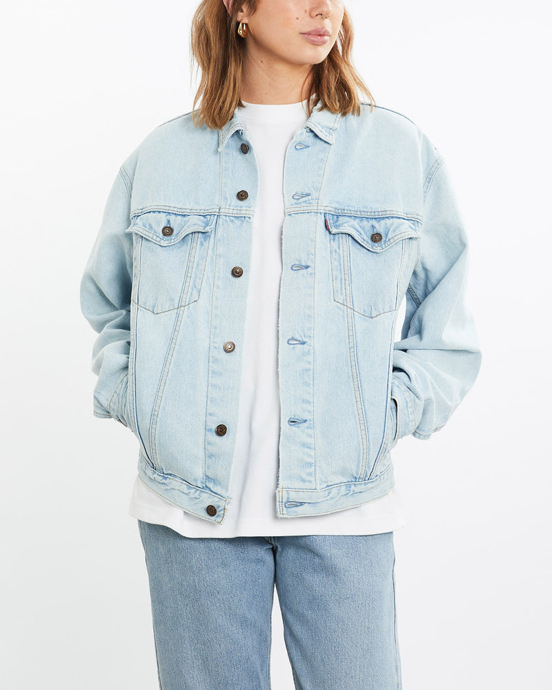 Vintage, Levi's, Denim, Jacket, The Real Deal, size medium, colour Blue, newtown, sydney, australia, thrift store, opshop, preloved, secondhand, sustainable, retro, antique, 70s, 80s, 90s, 2000s, 00s, fashion, clothing, streetwear, trendy, garment, style, boutique, store, shop, archive, sale, cheap, best, top, Jackets
