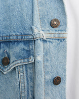 Vintage, Levi's, Orange, Tab, Denim, Jacket, The Real Deal, size large, colour Blue, newtown, sydney, australia, thrift store, opshop, preloved, secondhand, sustainable, retro, antique, 70s, 80s, 90s, 2000s, 00s, fashion, clothing, streetwear, trendy, garment, style, boutique, store, shop, archive, sale, cheap, best, top, Jackets