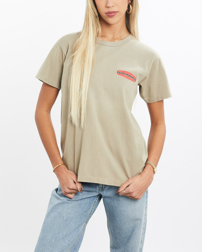 Vintage, 90s, Billabong, Surf, Tee, The Real Deal, size extra small, colour Beige, newtown, sydney, australia, thrift store, opshop, preloved, secondhand, sustainable, retro, antique, 70s, 80s, 90s, 2000s, 00s, fashion, clothing, streetwear, trendy, garment, style, boutique, store, shop, archive, sale, cheap, best, top, T-Shirts