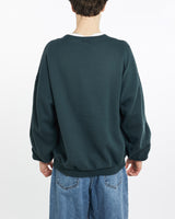 Vintage, 90s, Russell, Athletic, Sweatshirt, The Real Deal, size extra large, colour Green, newtown, sydney, australia, thrift store, opshop, preloved, secondhand, sustainable, retro, antique, 70s, 80s, 90s, 2000s, 00s, fashion, clothing, streetwear, trendy, garment, style, boutique, store, shop, archive, sale, cheap, best, top, Sweats and hoodies