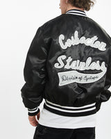 Vintage 90s Coshocton Stainless Satin Bomber Jacket <br>L , The Real Deal , newtown, sydney, australia, thrift store, opshop, preloved, secondhand, sustainable, retro, antique, 70s, 80s, 90s, 2000s, 00s, fashion, clothing, streetwear, trendy, garment, style, boutique, store, shop, archive, sale, cheap, best, top