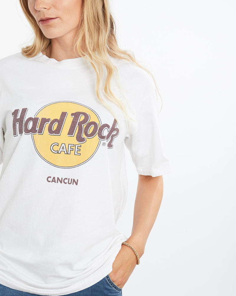 Vintage, Hard, Rock, Cafe, Tee, The Real Deal, size medium, colour White, newtown, sydney, australia, thrift store, opshop, preloved, secondhand, sustainable, retro, antique, 70s, 80s, 90s, 2000s, 00s, fashion, clothing, streetwear, trendy, garment, style, boutique, store, shop, archive, sale, cheap, best, top, T-Shirts