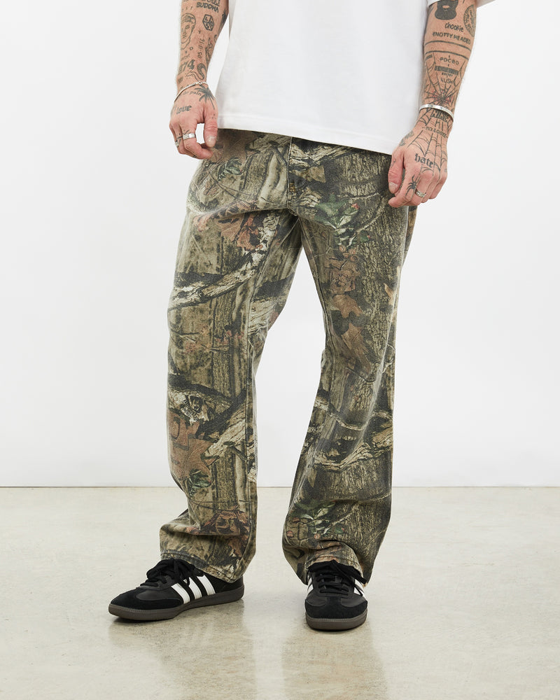 Vintage Mossy Oak Realtree Camo Pants <br>32" , The Real Deal , newtown, sydney, australia, thrift store, opshop, preloved, secondhand, sustainable, retro, antique, 70s, 80s, 90s, 2000s, 00s, fashion, clothing, streetwear, trendy, garment, style, boutique, store, shop, archive, sale, cheap, best, top