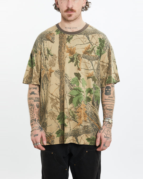 Vintage Realtree Camo Tee <br>L , The Real Deal , newtown, sydney, australia, thrift store, opshop, preloved, secondhand, sustainable, retro, antique, 70s, 80s, 90s, 2000s, 00s, fashion, clothing, streetwear, trendy, garment, style, boutique, store, shop, archive, sale, cheap, best, top
