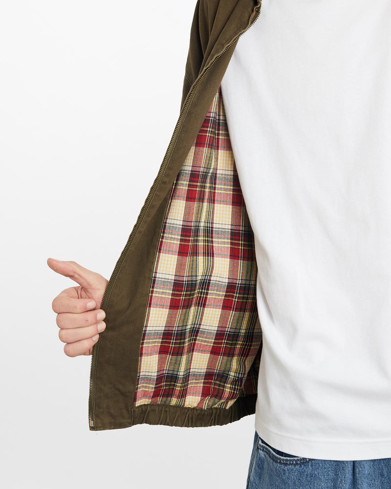 Vintage, 90s, Polo, Ralph, Lauren, Harrington, Jacket, The Real Deal, size extra large, colour Brown, newtown, sydney, australia, thrift store, opshop, preloved, secondhand, sustainable, retro, antique, 70s, 80s, 90s, 2000s, 00s, fashion, clothing, streetwear, trendy, garment, style, boutique, store, shop, archive, sale, cheap, best, top, Jackets