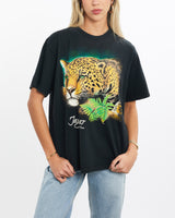 Vintage, 90s, Jaguar, Wildlife, Tee, The Real Deal, size extra small, colour Black, newtown, sydney, australia, thrift store, opshop, preloved, secondhand, sustainable, retro, antique, 70s, 80s, 90s, 2000s, 00s, fashion, clothing, streetwear, trendy, garment, style, boutique, store, shop, archive, sale, cheap, best, top, T-Shirts
