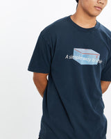 Vintage, United, States, Postal, Service, Tee, The Real Deal, size large, colour Blue, newtown, sydney, australia, thrift store, opshop, preloved, secondhand, sustainable, retro, antique, 70s, 80s, 90s, 2000s, 00s, fashion, clothing, streetwear, trendy, garment, style, boutique, store, shop, archive, sale, cheap, best, top, T-Shirts