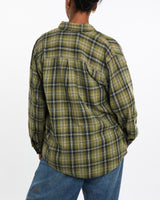 Vintage, 90s, Polo, Ralph, Lauren, Flannelette, Button, Up, Shirt, The Real Deal, size medium, colour Green, newtown, sydney, australia, thrift store, opshop, preloved, secondhand, sustainable, retro, antique, 70s, 80s, 90s, 2000s, 00s, fashion, clothing, streetwear, trendy, garment, style, boutique, store, shop, archive, sale, cheap, best, top, Shirts