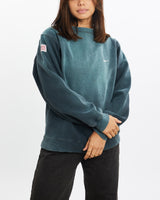 Vintage, Nike, USA, Sweatshirt, The Real Deal, size extra small, colour Burgundy, newtown, sydney, australia, thrift store, opshop, preloved, secondhand, sustainable, retro, antique, 70s, 80s, 90s, 2000s, 00s, fashion, clothing, streetwear, trendy, garment, style, boutique, store, shop, archive, sale, cheap, best, top, Sweats and hoodies