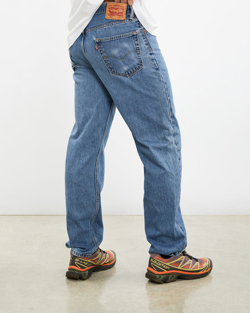 Vintage Levi's 550 Denim Jeans <br>34" , The Real Deal , newtown, sydney, australia, thrift store, opshop, preloved, secondhand, sustainable, retro, antique, 70s, 80s, 90s, 2000s, 00s, fashion, clothing, streetwear, trendy, garment, style, boutique, store, shop, archive, sale, cheap, best, top