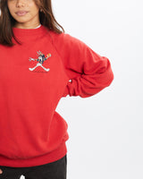 Vintage, 1995, Looney, Tunes, Bugs, Bunny, Sweatshirt, The Real Deal, size extra small, colour Grey, newtown, sydney, australia, thrift store, opshop, preloved, secondhand, sustainable, retro, antique, 70s, 80s, 90s, 2000s, 00s, fashion, clothing, streetwear, trendy, garment, style, boutique, store, shop, archive, sale, cheap, best, top, Sweats and hoodies