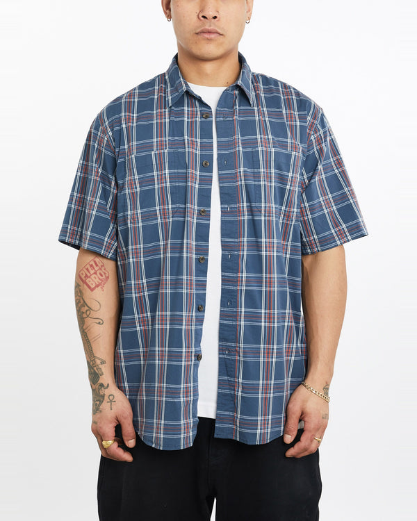 Vintage, Dickies, Short, Sleeve, Button, Up, Shirt, The Real Deal, size extra large, colour Multicolour, newtown, sydney, australia, thrift store, opshop, preloved, secondhand, sustainable, retro, antique, 70s, 80s, 90s, 2000s, 00s, fashion, clothing, streetwear, trendy, garment, style, boutique, store, shop, archive, sale, cheap, best, top, Shirts