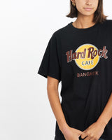 Vintage, 80s, Hard, Rock, Cafe, Tee, The Real Deal, size small, colour Black, newtown, sydney, australia, thrift store, opshop, preloved, secondhand, sustainable, retro, antique, 70s, 80s, 90s, 2000s, 00s, fashion, clothing, streetwear, trendy, garment, style, boutique, store, shop, archive, sale, cheap, best, top, T-Shirts