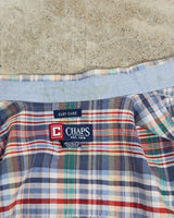 Vintage, 90s, Chaps, Ralph, Lauren, Short, Sleeve, Button, Up, Shirt, The Real Deal, size extra large, colour Multicolour, newtown, sydney, australia, thrift store, opshop, preloved, secondhand, sustainable, retro, antique, 70s, 80s, 90s, 2000s, 00s, fashion, clothing, streetwear, trendy, garment, style, boutique, store, shop, archive, sale, cheap, best, top, Shirts