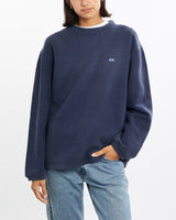 Vintage, Quiksilver, Surf, Sweatshirt, The Real Deal, size medium, colour Navy, newtown, sydney, australia, thrift store, opshop, preloved, secondhand, sustainable, retro, antique, 70s, 80s, 90s, 2000s, 00s, fashion, clothing, streetwear, trendy, garment, style, boutique, store, shop, archive, sale, cheap, best, top, Sweats and hoodies