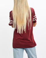 Vintage, 80s, NFL, Washington, Redskins, Jersey, The Real Deal, size extra small, colour Burgundy, newtown, sydney, australia, thrift store, opshop, preloved, secondhand, sustainable, retro, antique, 70s, 80s, 90s, 2000s, 00s, fashion, clothing, streetwear, trendy, garment, style, boutique, store, shop, archive, sale, cheap, best, top, T-Shirts