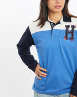 Vintage, Tommy, Hilfiger, Rugby, Shirt, The Real Deal, size double extra small, colour Multicolour, newtown, sydney, australia, thrift store, opshop, preloved, secondhand, sustainable, retro, antique, 70s, 80s, 90s, 2000s, 00s, fashion, clothing, streetwear, trendy, garment, style, boutique, store, shop, archive, sale, cheap, best, top, Shirts