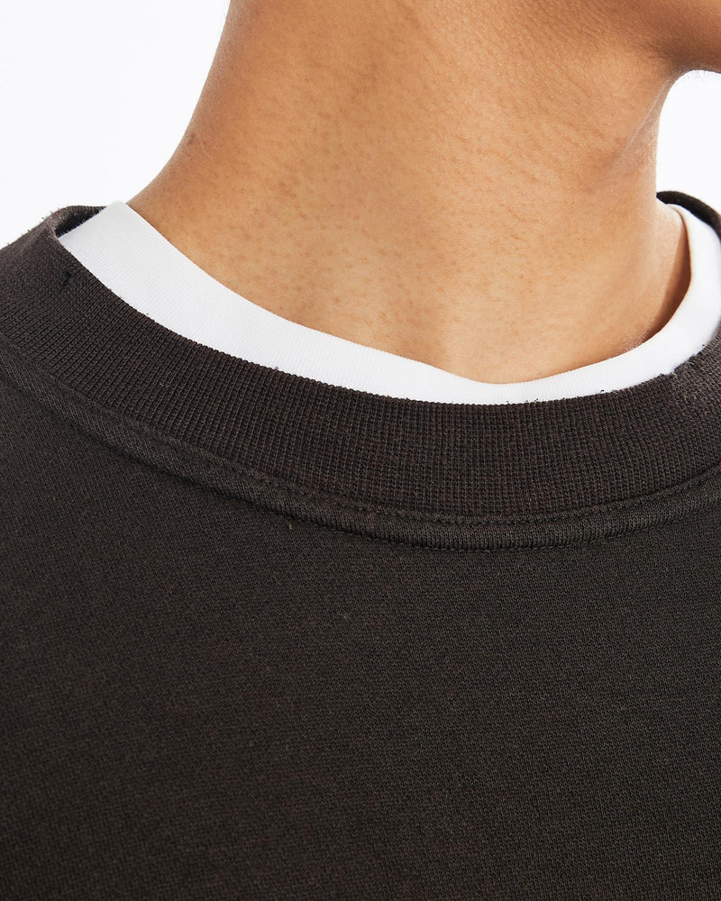 Vintage, 90s, Adidas, Sweatshirt, The Real Deal, size large, colour Black, newtown, sydney, australia, thrift store, opshop, preloved, secondhand, sustainable, retro, antique, 70s, 80s, 90s, 2000s, 00s, fashion, clothing, streetwear, trendy, garment, style, boutique, store, shop, archive, sale, cheap, best, top, Sweats and hoodies